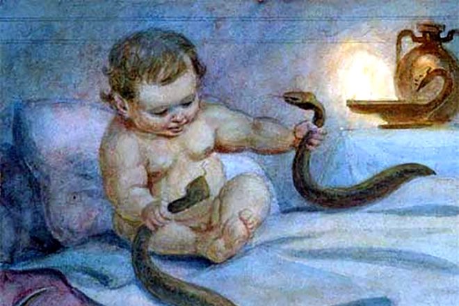 Геракл в детстве