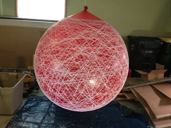 Люстра из ниток своими руками: мастер-класс с фото и видео