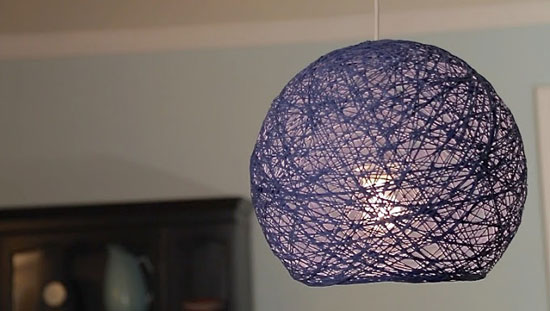 Люстра из ниток своими руками: мастер-класс с фото и видео