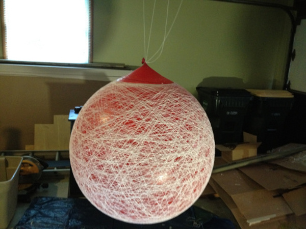 Люстра из ниток своими руками: мастер-класс с фото и видео