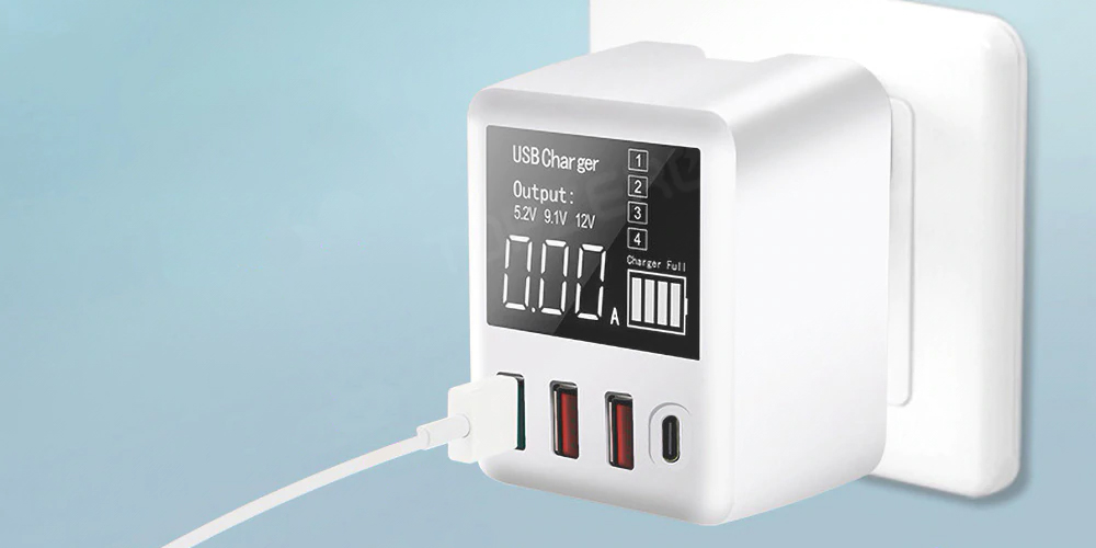 зарядное устройство с дисплеем