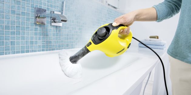 Уборка дома: пароочиститель Karcher