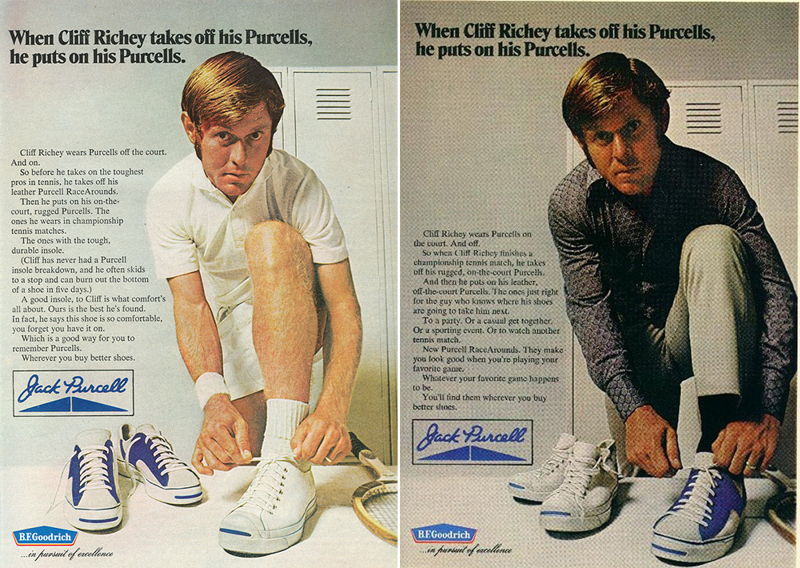 Клифф Ричи в рекламной кампании Гудрич. Фото: platform.kixbox.ru