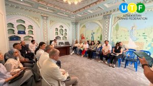 Bugun O‘zbekiston Tennis Tederatsiyasida ishchi yig‘ilish bo‘lib o‘tdi
