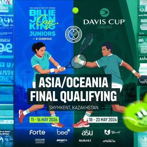 Qozog‘istonning Chimkent shahrida Billie Jean King Cup Juniors Asia/Oceania Final Qualifying turniri bo‘lib o‘tadi.