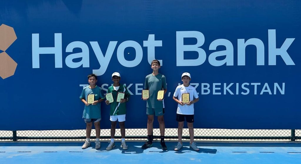 Toshkentda 12 yoshgacha bo‘lgan tennischilar o‘rtasidagi ATF G2 turniri yakunlandi