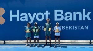 Toshkentda 12 yoshgacha bo‘lgan tennischilar o‘rtasidagi ATF G2 turniri yakunlandi