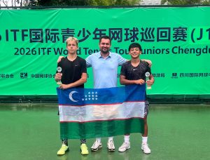 Mahmudbek Beknazarov - World Tennis J100 Çengdu juftlik turniri ğolibi