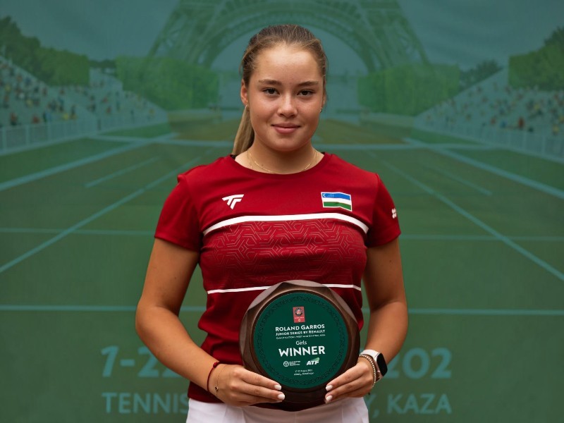 Aleksandra Barmicheva - Roland-Garros Junior Series saralash bosqichi g‘olibi