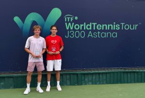 O‘zbekistonlik juftlik - nufuzli J300 Astana turniri finalchilari