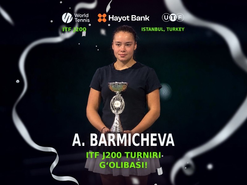 Aleksandra Barmicheva - J200 Istanbul turniri chempioni