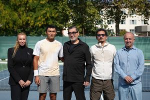 O‘zbekiston Tennis federatsiyasi raisi Botir Rahimov RTShORga tashrif buyurdi